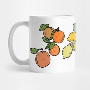 Oranges and lemons Mug